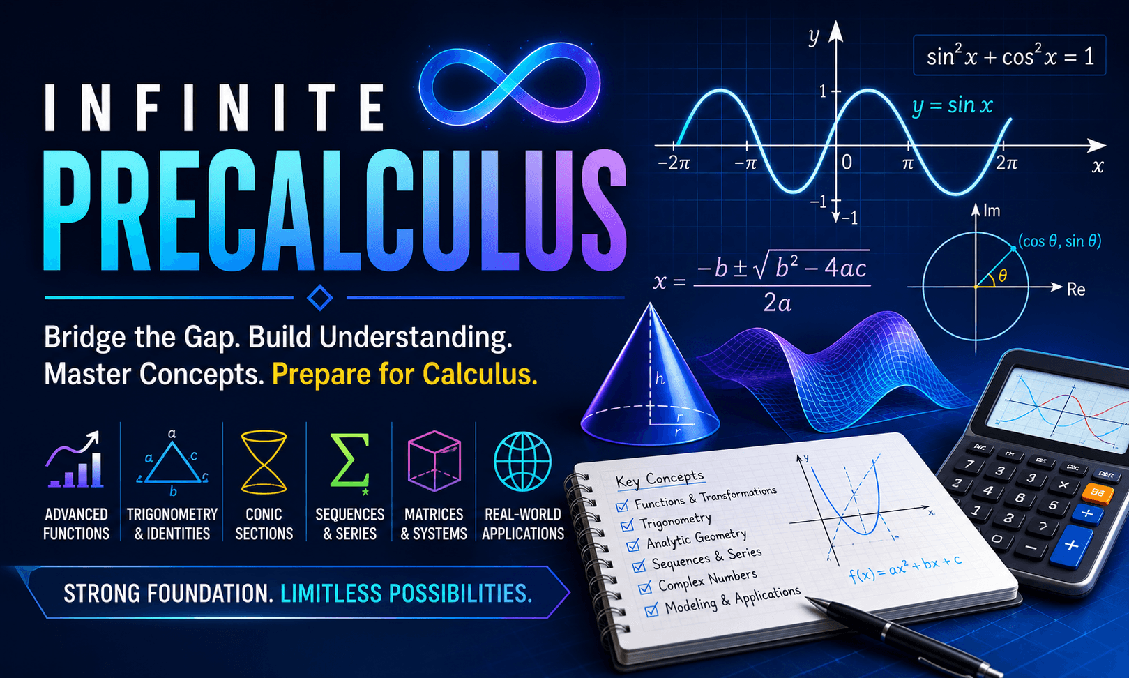 Infinite Precalculus - 104 Session