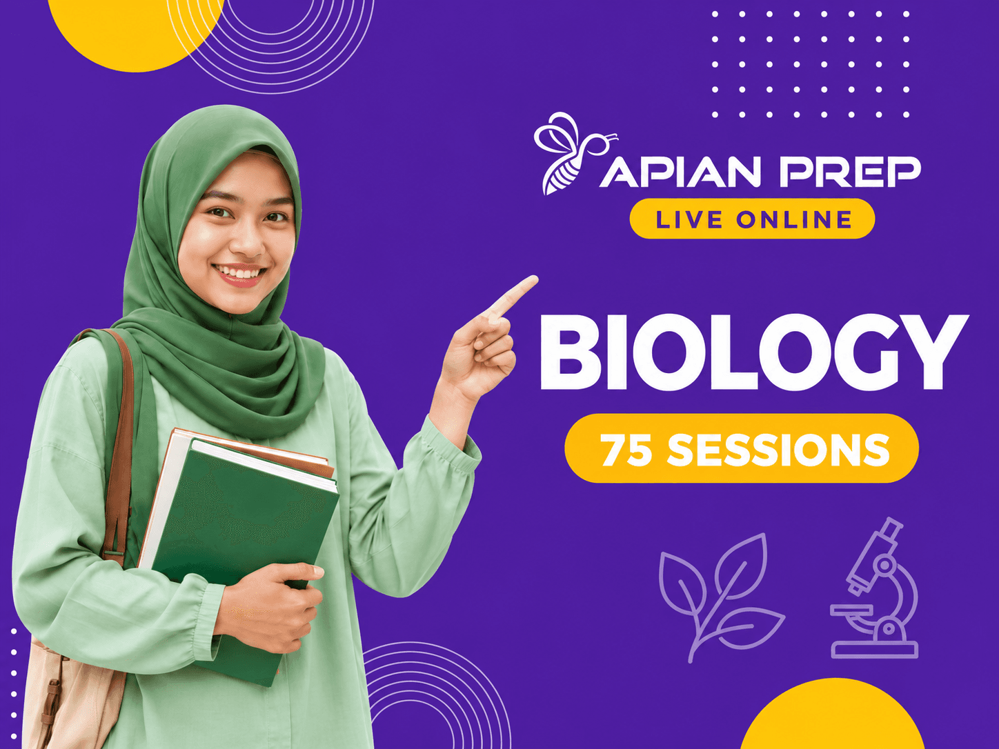 Biology - 75 Sessions - Live Online